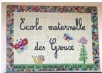 panneau mosaïque école des Groux