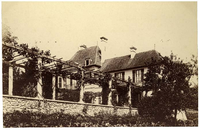 Château de Beauregard, côté jardin, 16 août 1891