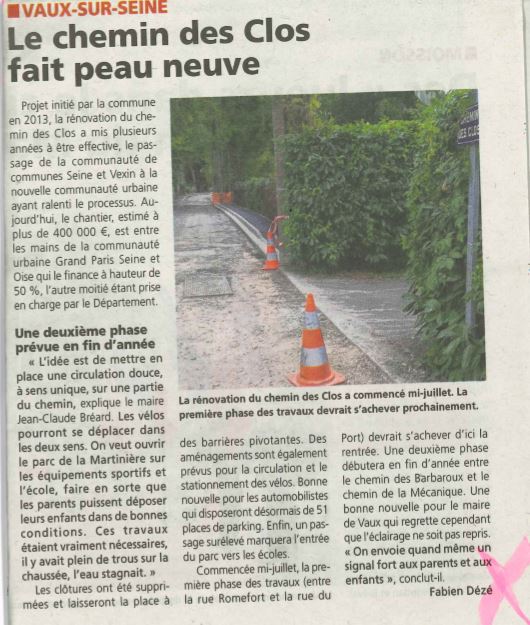 Articles parus dans la presse