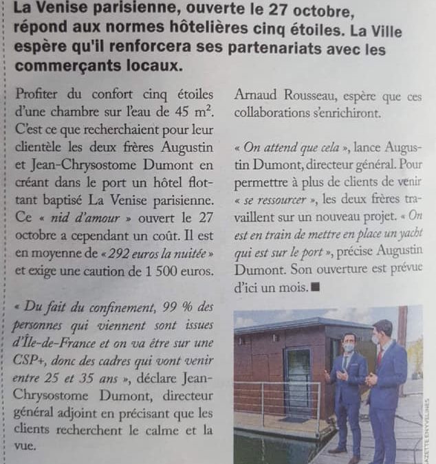 Paru dans la presse