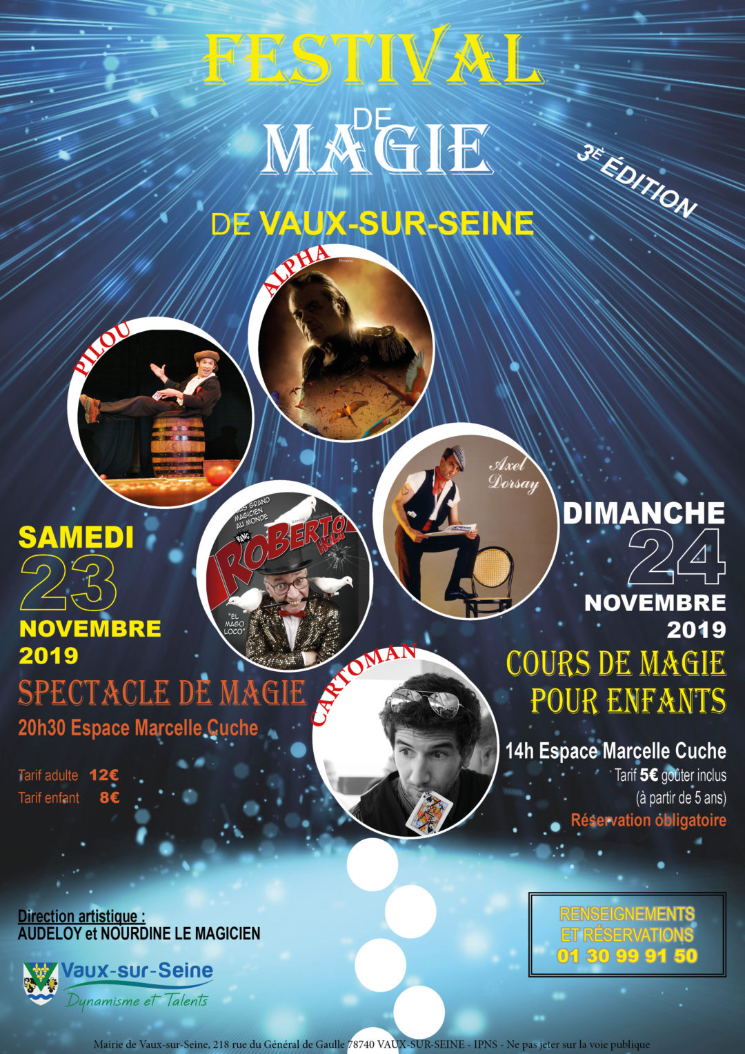 Troisième festival de magie de VauxsurSeine Vaux sur Seine