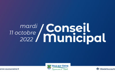 Conseil Municipal 11 octobre 2022