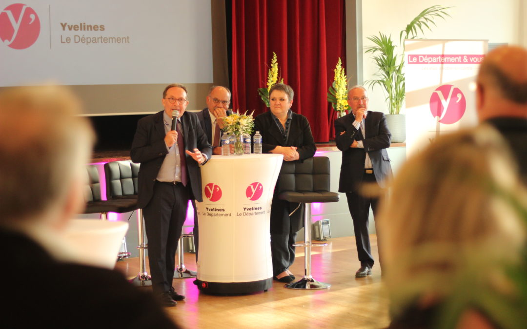 Visite du Président du Conseil départemental des Yvelines