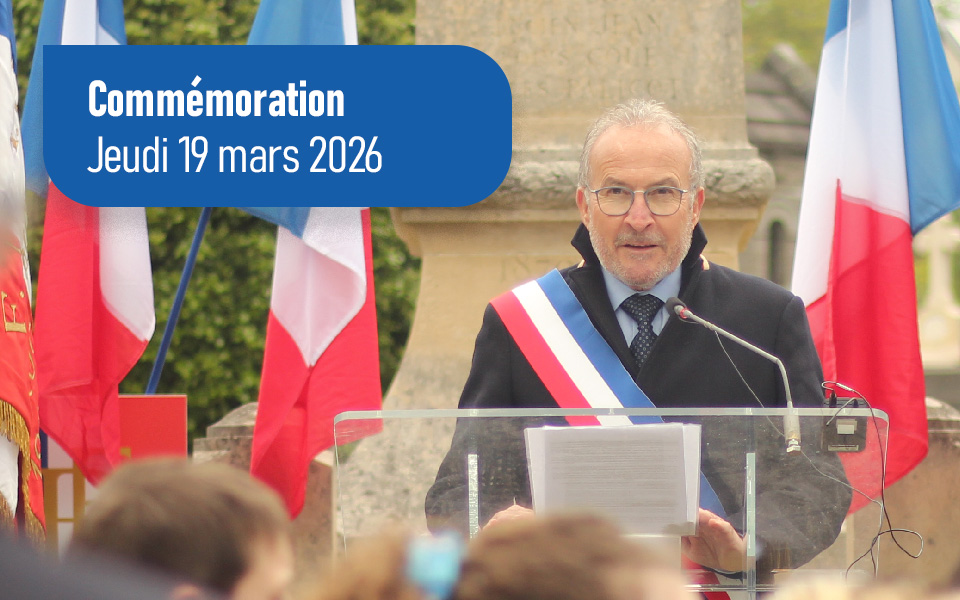 Commémoration | Jeudi 19 mars 2026