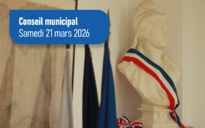 Conseil municipal | Samedi 21 mars 2026