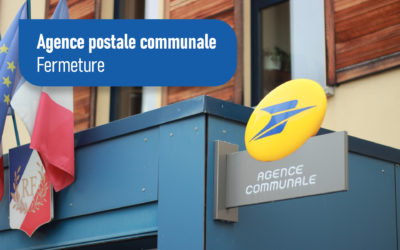 Agence postale communale | Fermeture